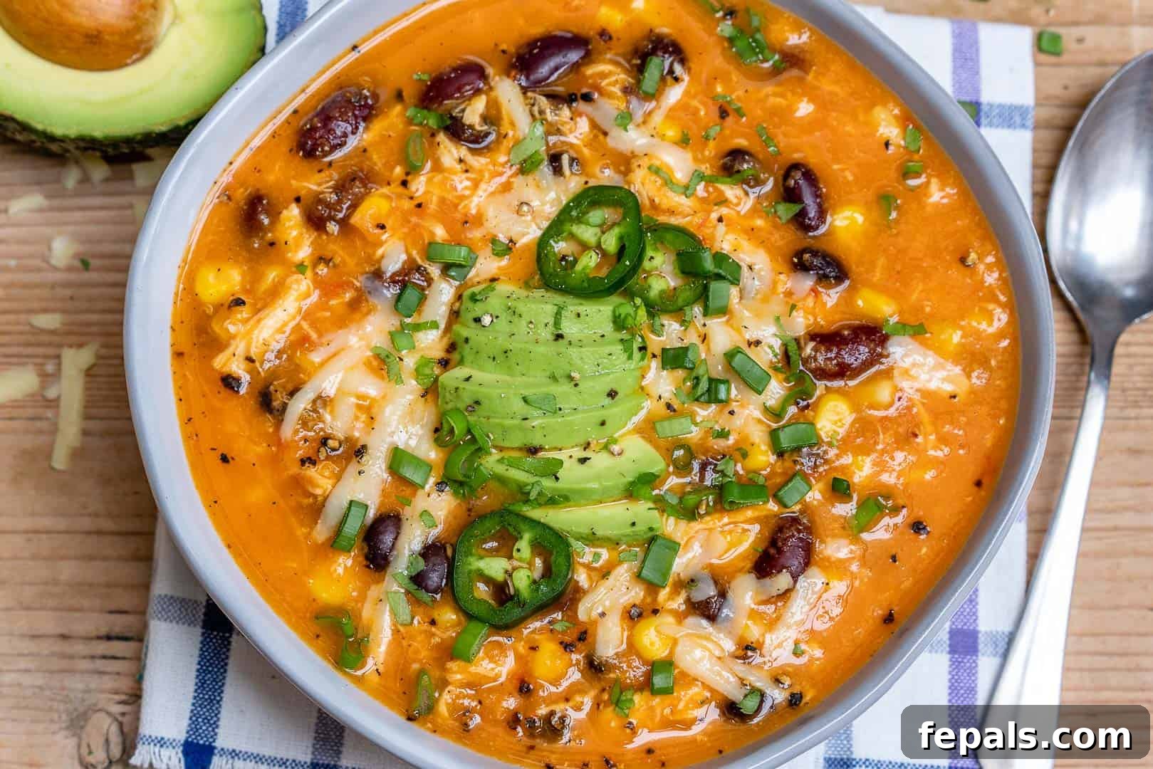 Southwest Creamy Chicken Enchilada Soup 8 easy enchilada soup recipe