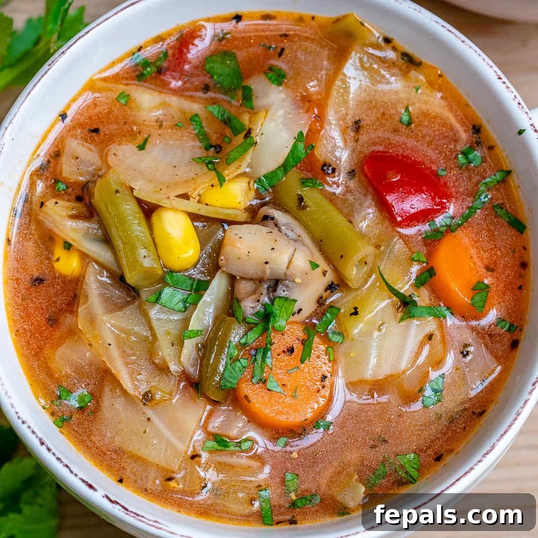 Vibrant Vegan Cabbage Cleanse 8 easy detox cabbage soup recipe ingredients