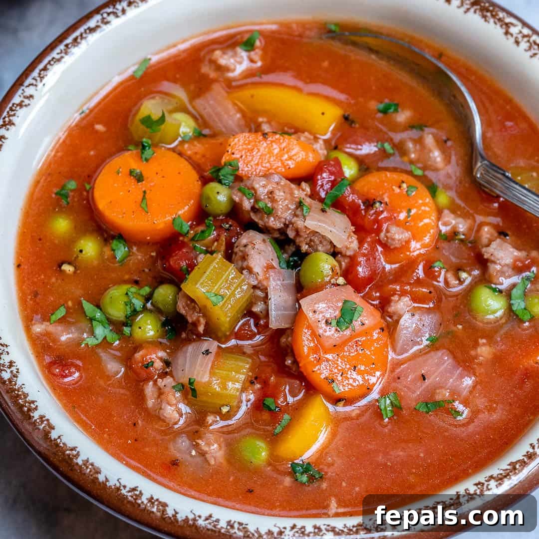 Easy healthy hamburger soup recipe ideas