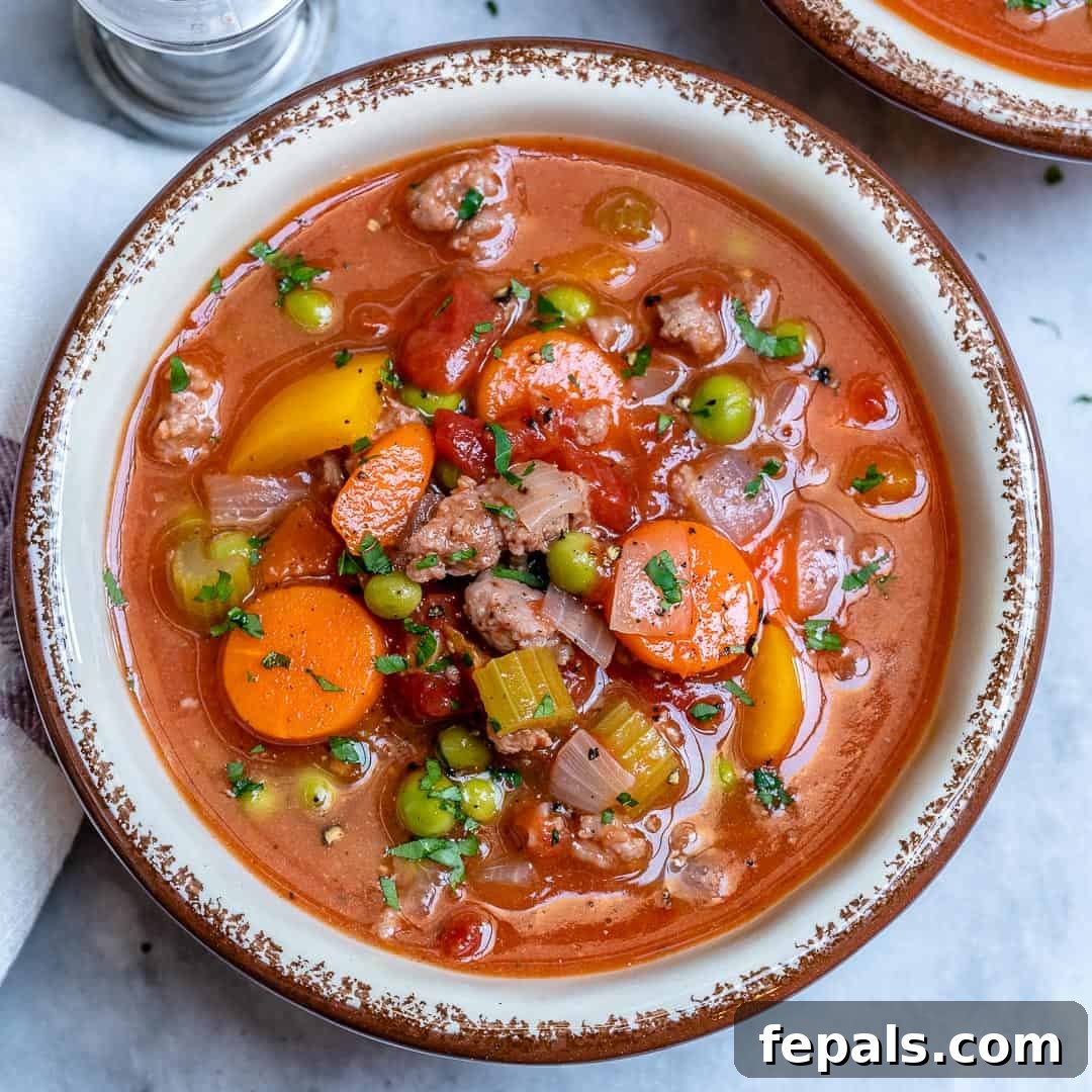 Best hamburger soup recipe for families