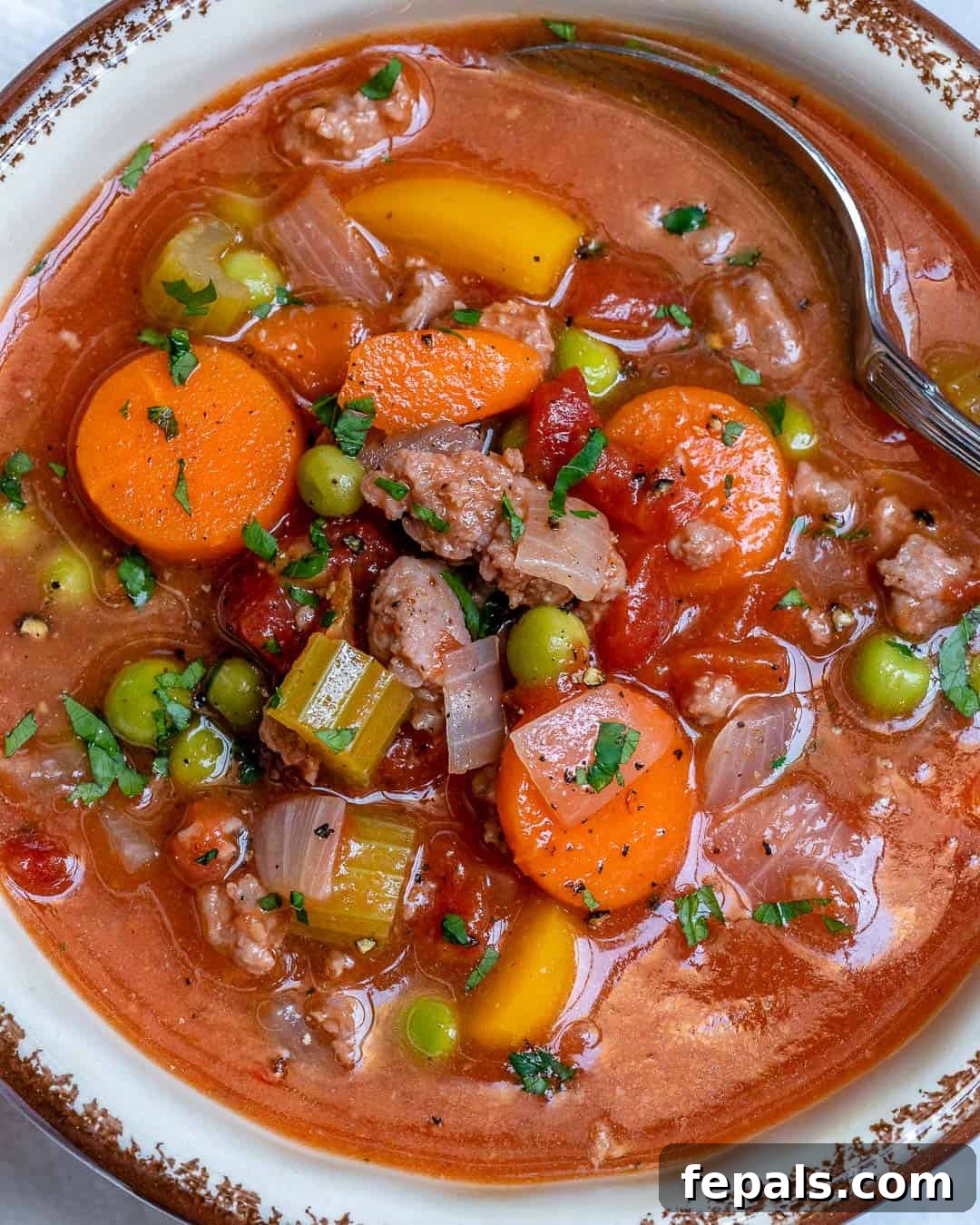 Beef and vegetable soup recipe inspiration