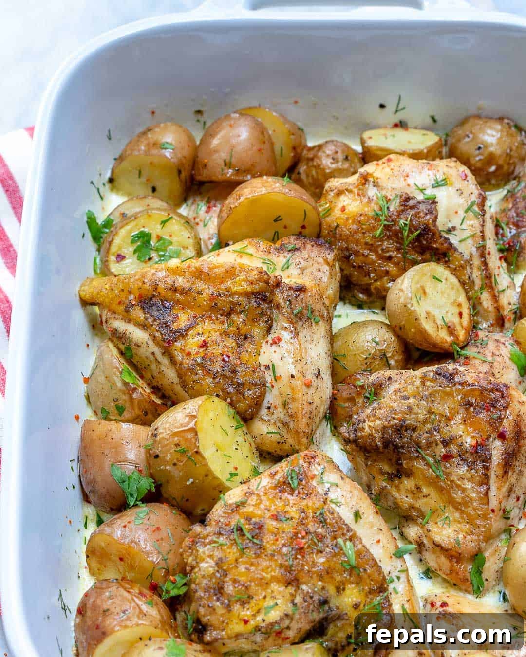 Easy chicken recipe with creamy sauce