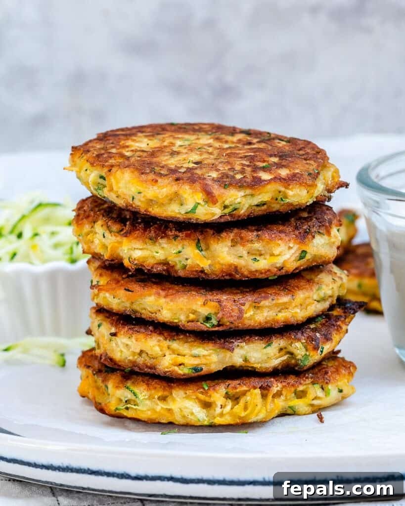 How to make Zucchini Fritters step-by-step