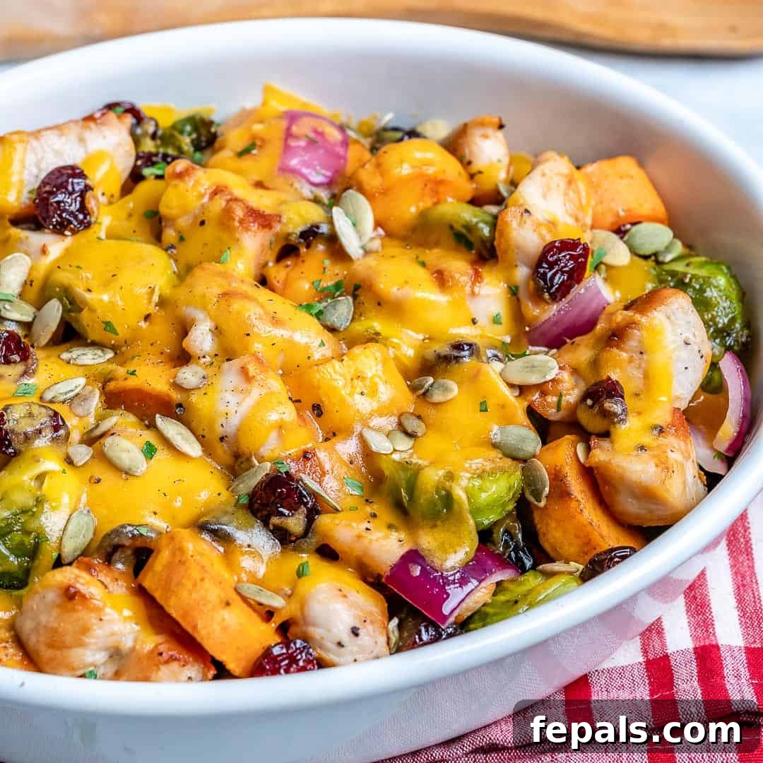 Golden Autumn Chicken Bake 4 baked chicken recipe with sweet potatoes