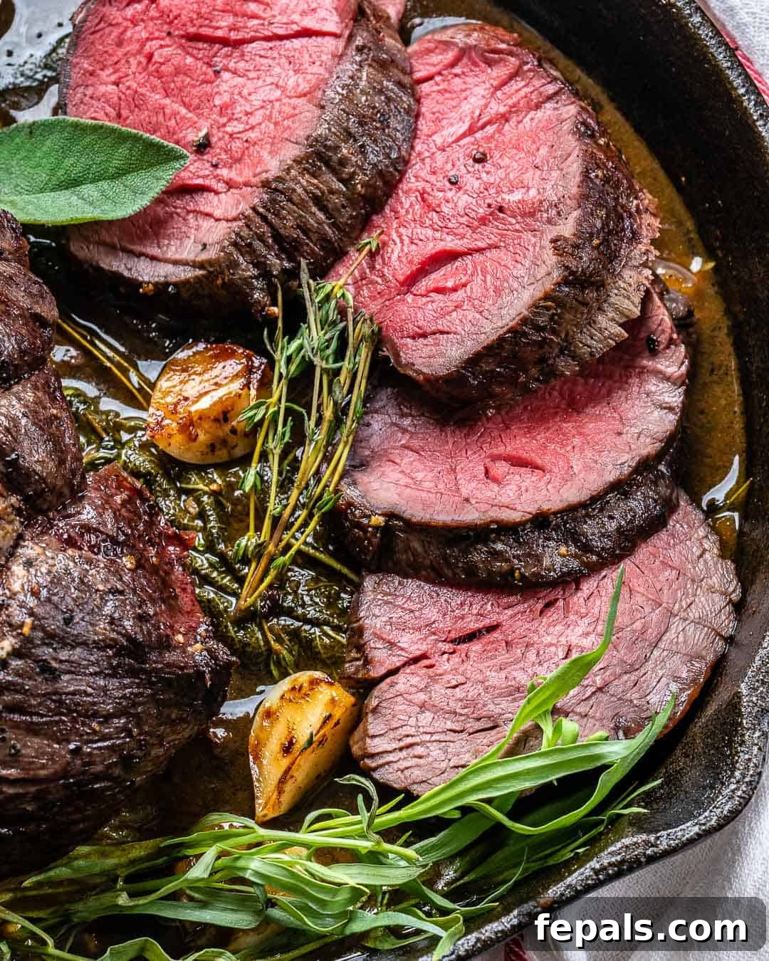Aromatic Garlic Beef Tenderloin 8 Baked roast beef recipe