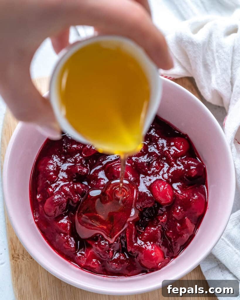 cranberry sauce recipe for chicken meatballs