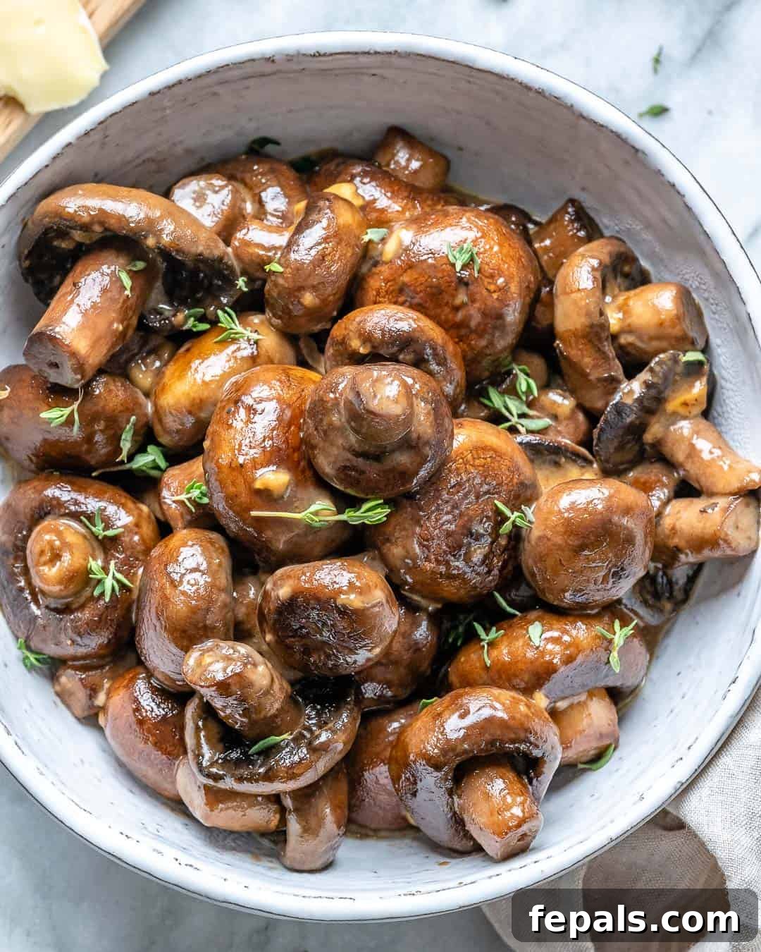 easy garlic mushroom recipe