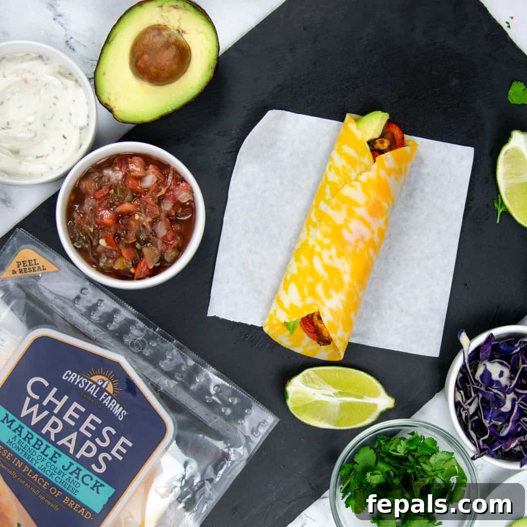 low carb chicken fajitas