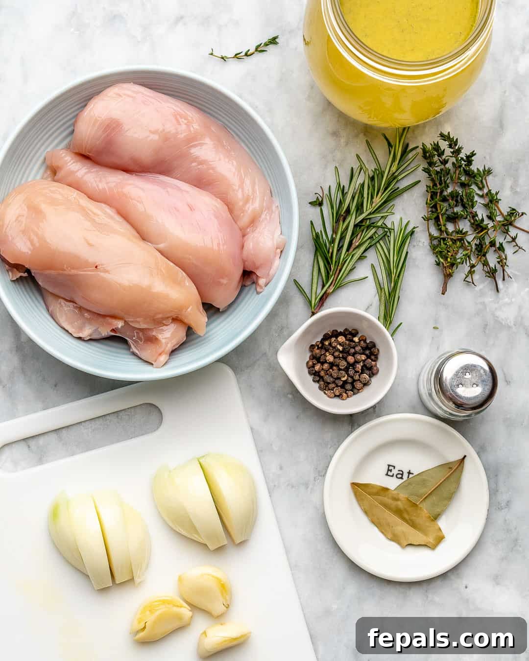 Perfectly Poached Chicken Every Time 3 Ingredients for how to poach chicken