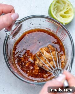 Savory Thai Peanut Sauce 11 Stir with a whisk until well combined.