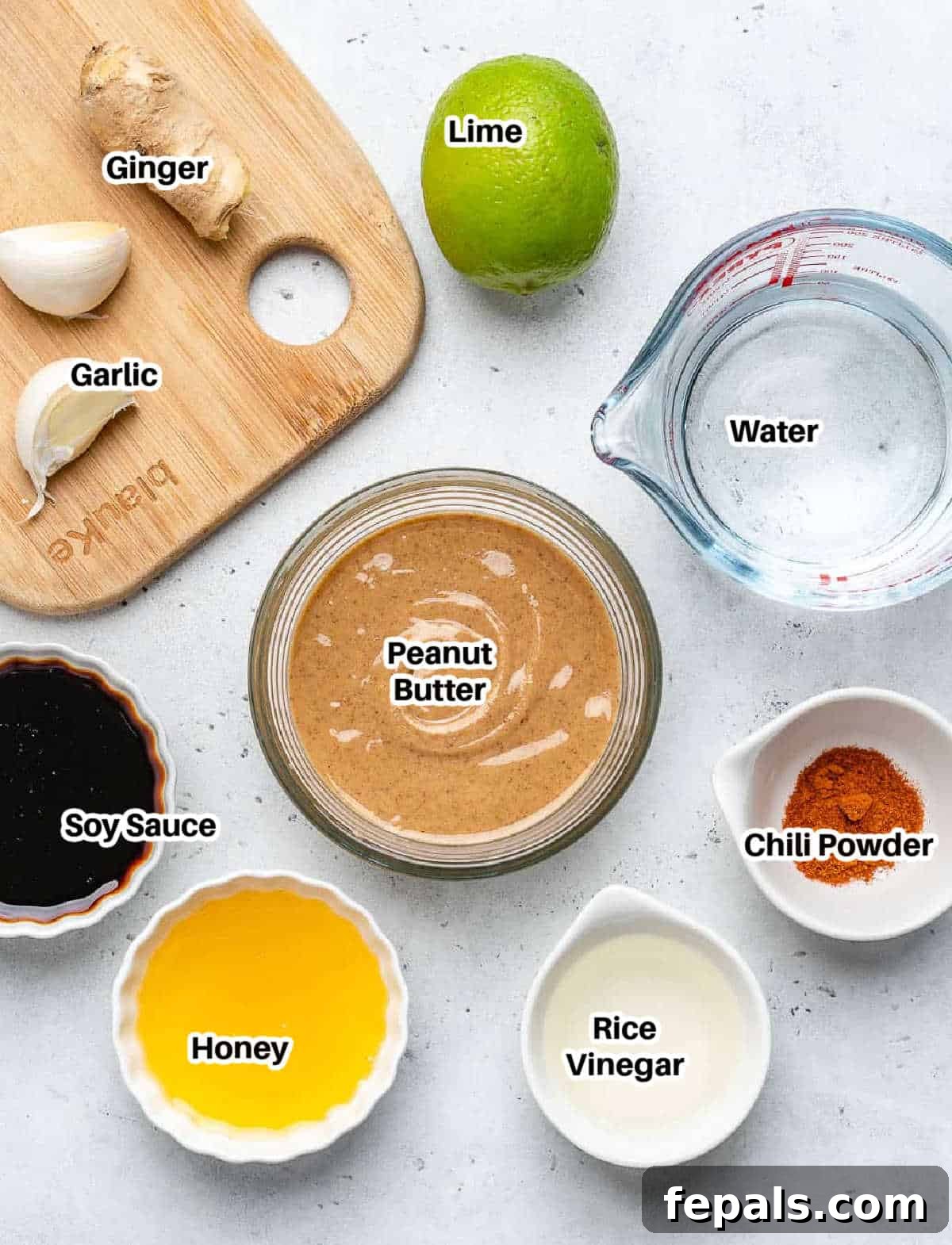 Savory Thai Peanut Sauce 3 Ingredients for Thai peanut dressing.