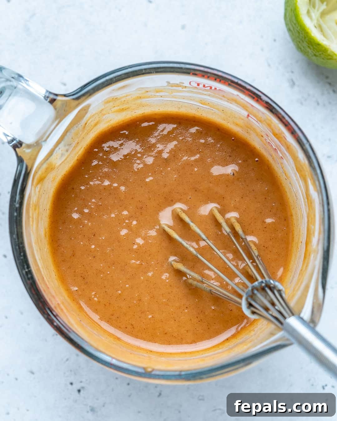 Savory Thai Peanut Sauce 6 If too thick, add water until desired consistency.