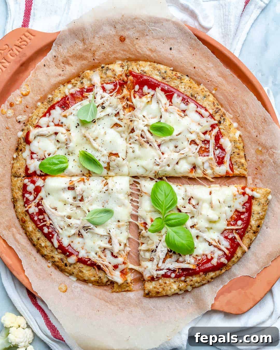Crispy Cauliflower Pizza Crust 11 How to make cauliflower pizza crust