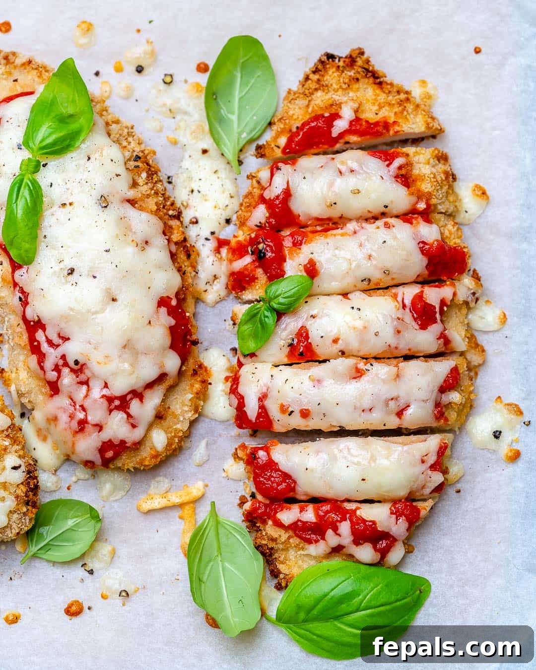 Crispy Air Fryer Chicken Parmesan 5 Healthy air fryer chicken parmesan recipe baked in oven