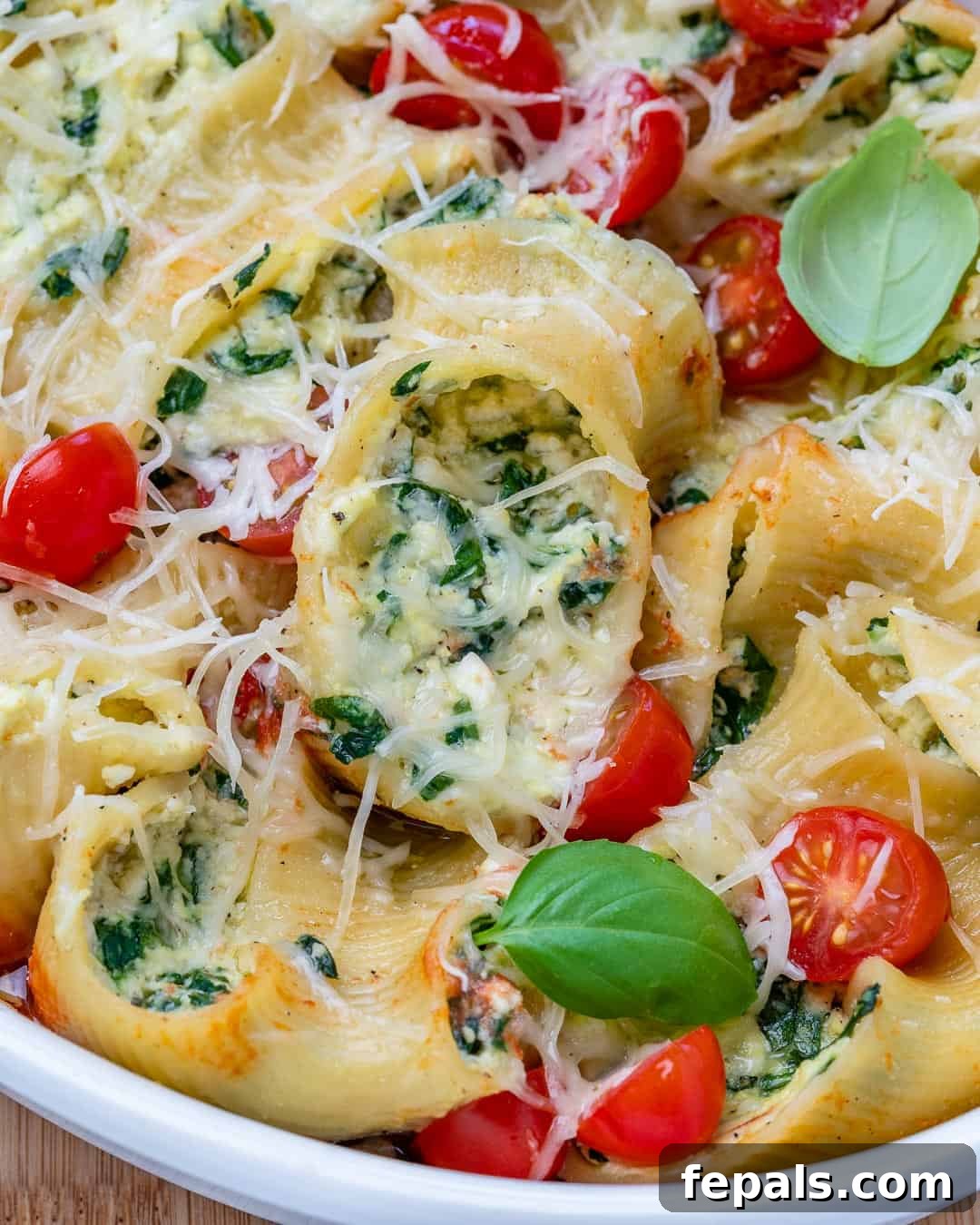 Spinach Ricotta Pasta Pockets 11 vegetarian pasta