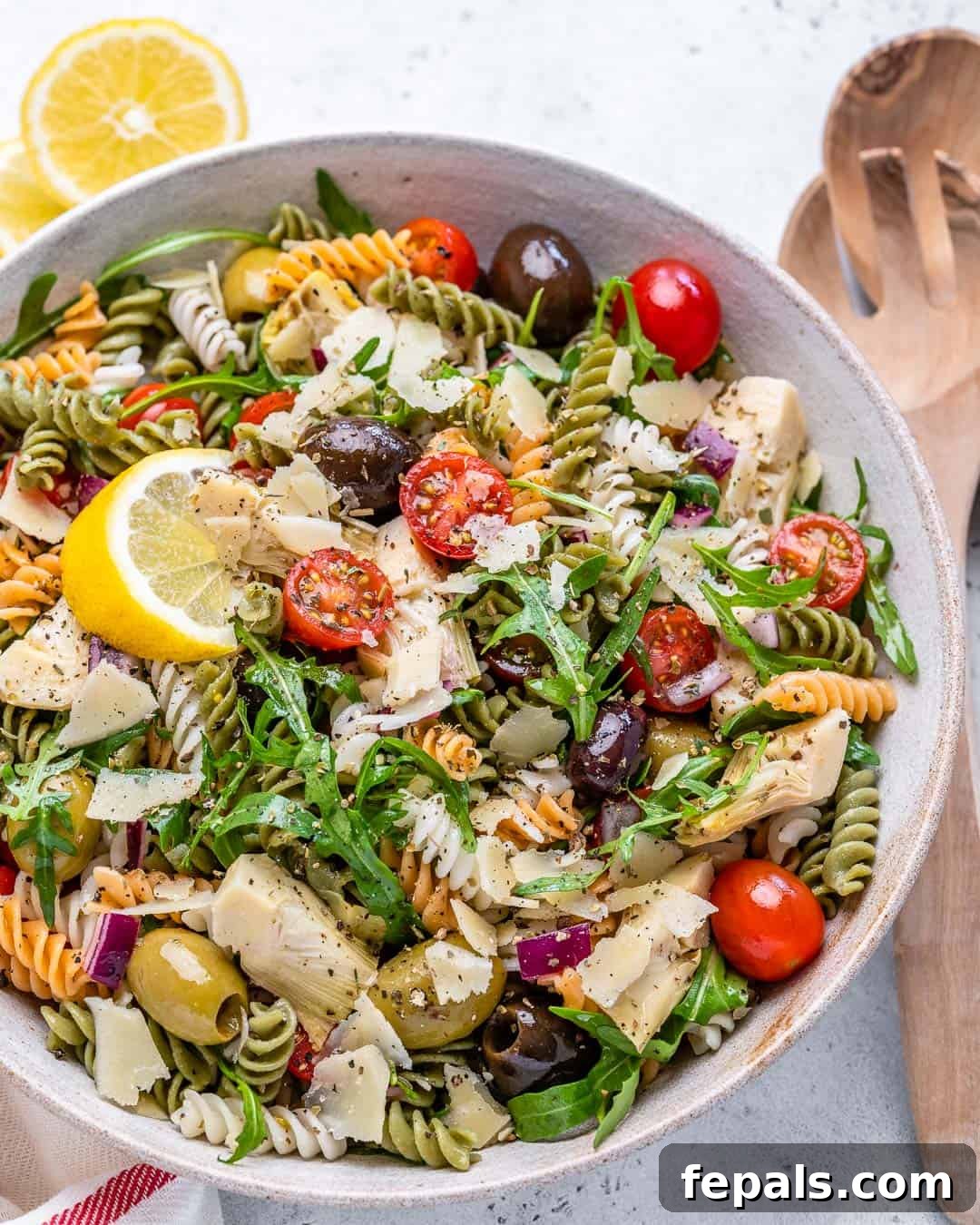 vegetarian pasta salad 