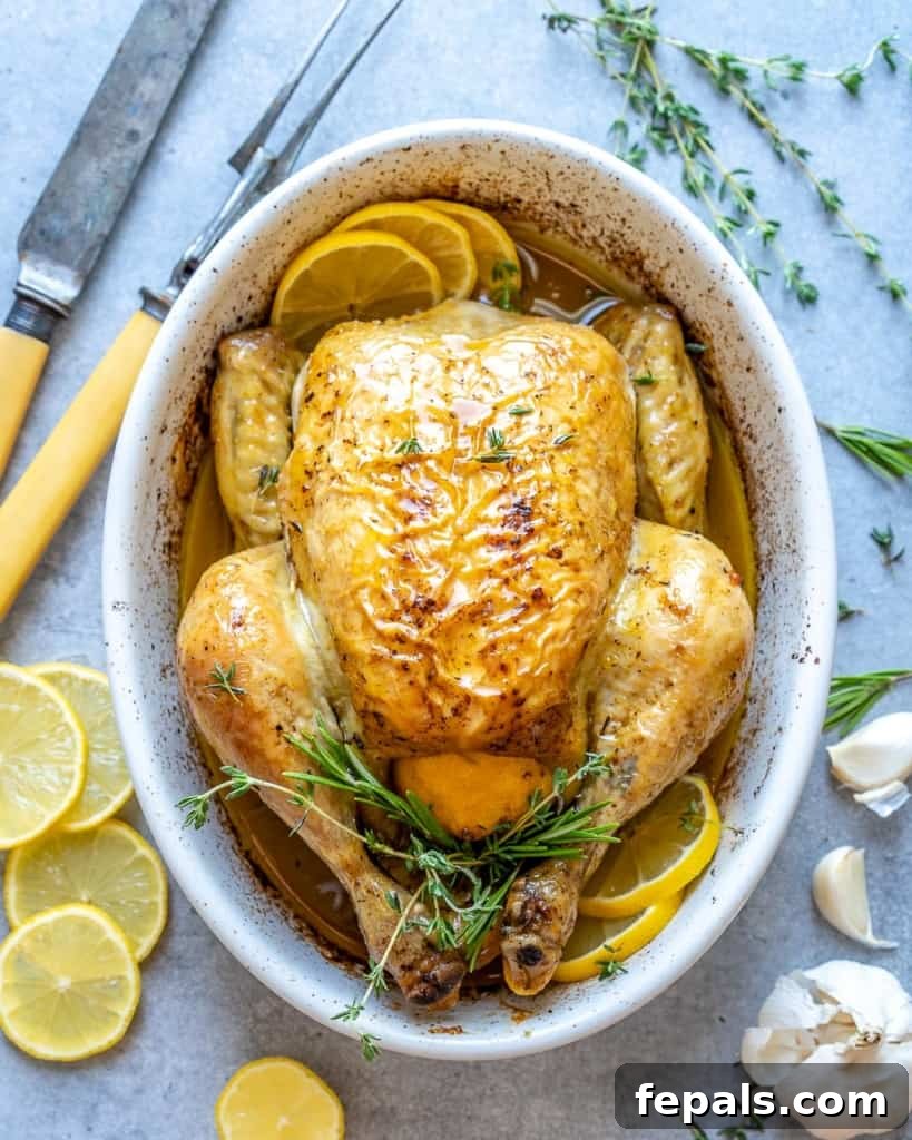 roasted chicken in a white bowl
