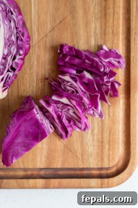 Mastering Cabbage Cuts 23 cabbage flat down cut into strips