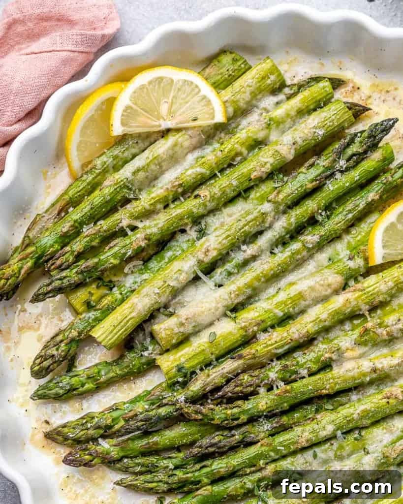 Parmesan Crusted Asparagus 7 close up asparagus recipe