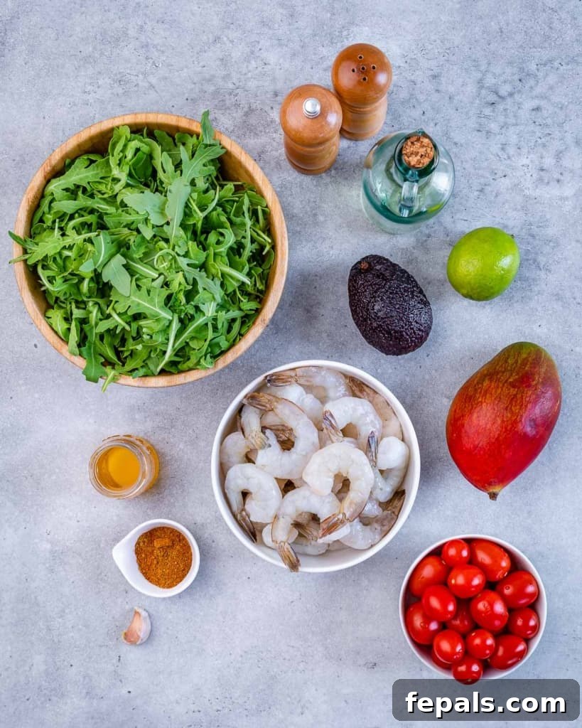 Zesty Grilled Shrimp Summer Salad 4 All ingredients for the grilled shrimp salad dressing in a jar, ready to be shaken.