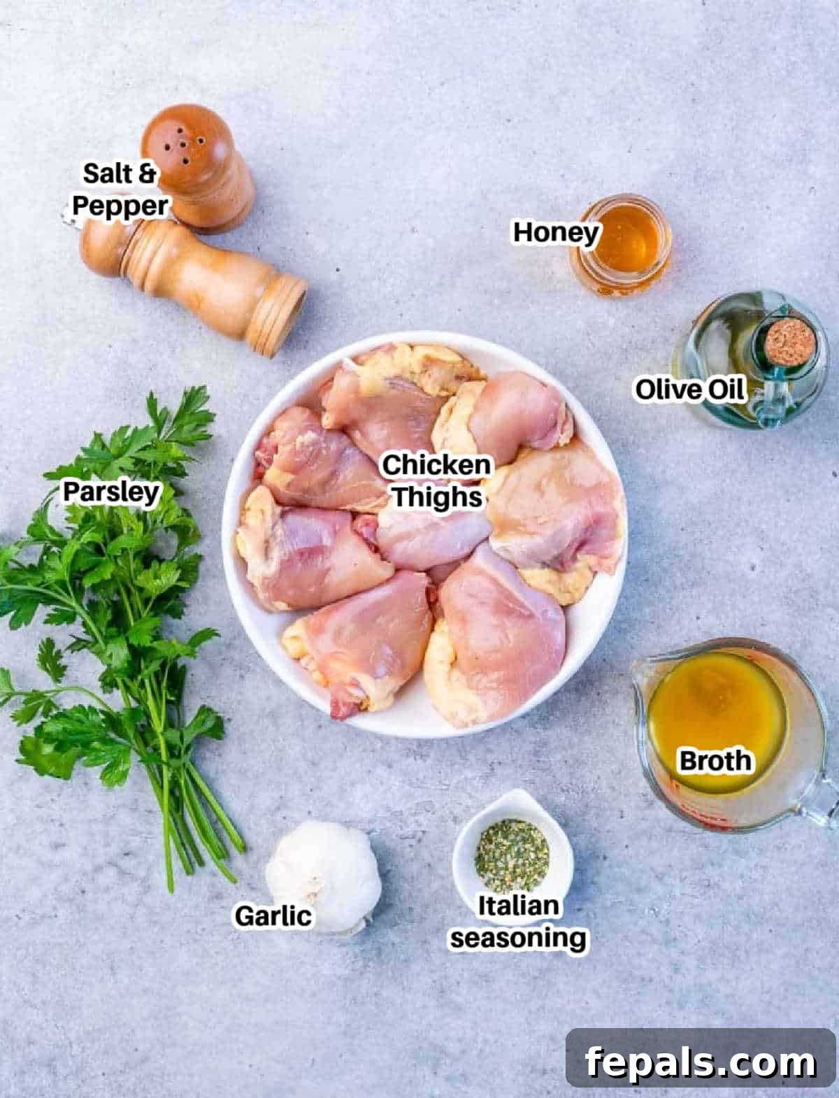 Effortless Baked Boneless Thighs 4 ingredients to make baked chicken thighs.