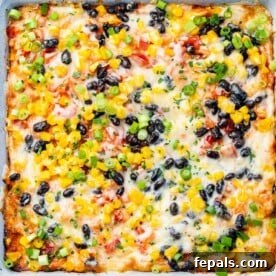 close up of chicken enchilada casserole