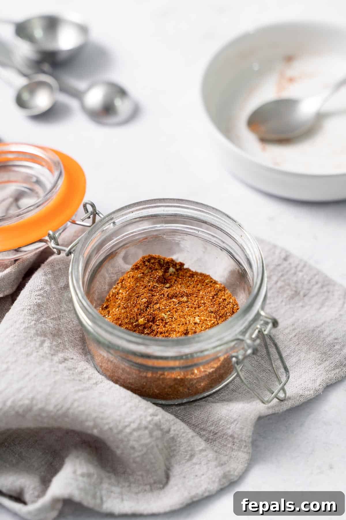 The Best Taco Seasoning one jar of homemade DIY Taco seasoning mix