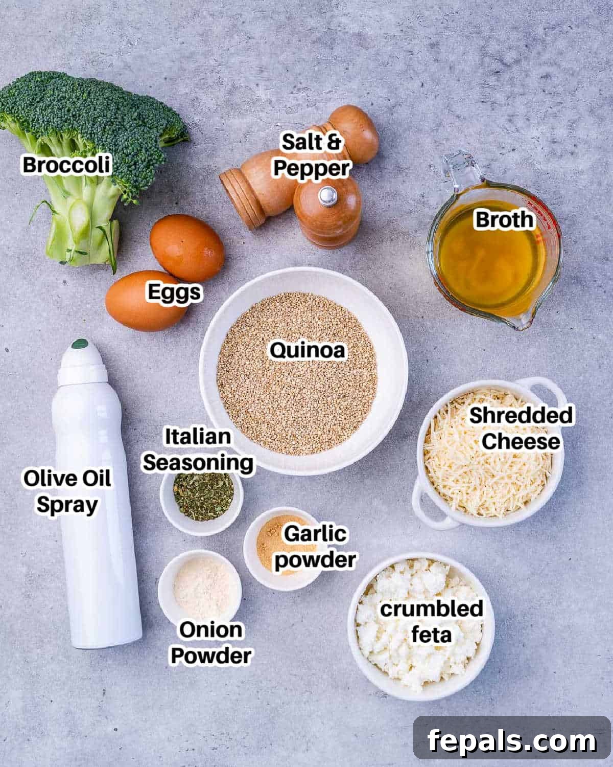 Cheesy Broccoli Quinoa Nuggets 3 Ingredients to make quinoa egg bites.