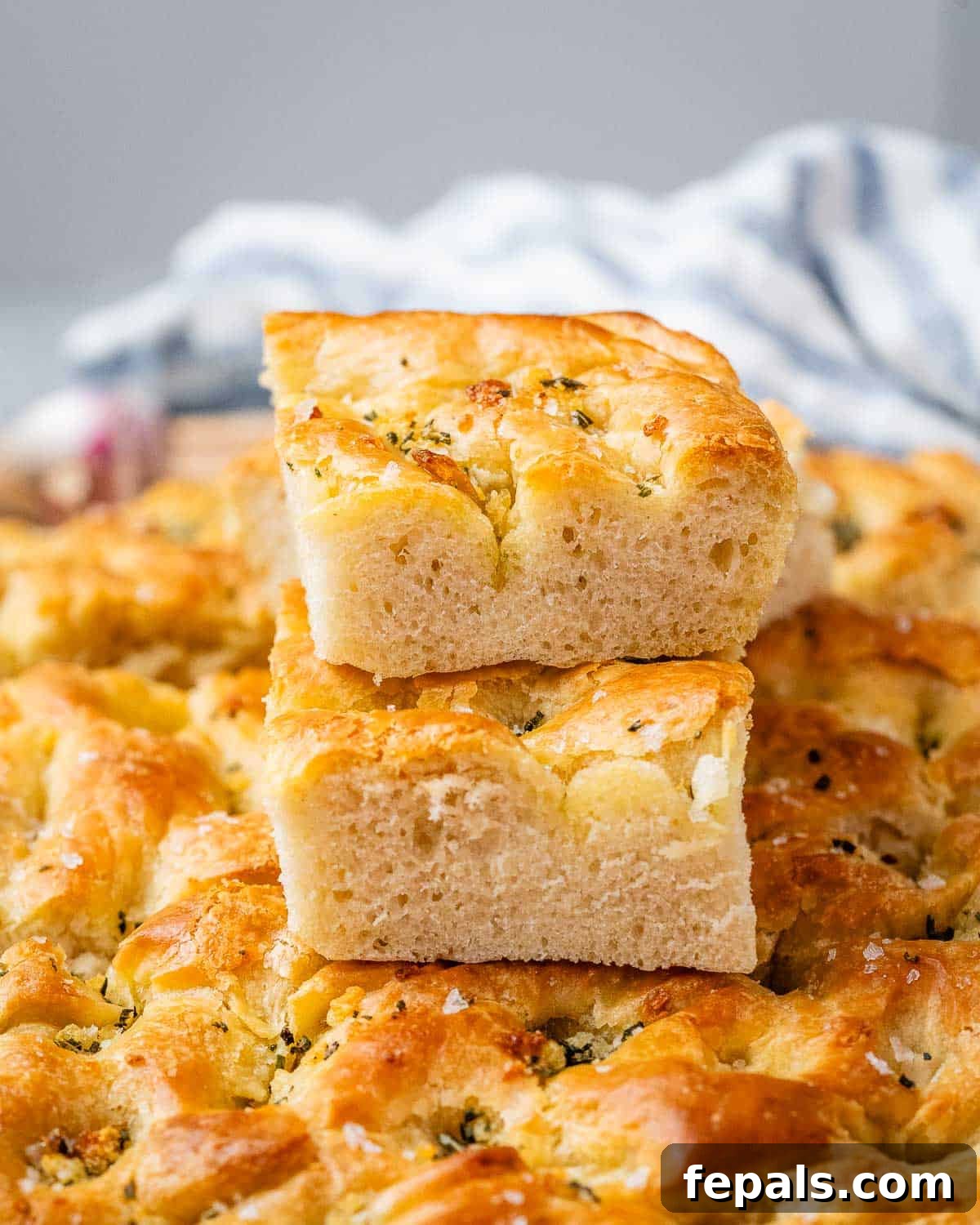 Perfect Italian Focaccia At Home 2 Flavorful Italian Focaccia Bread with Rosemary and Garlic