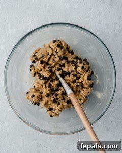 Step 4: Serve the edible cookie dough.