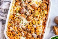 Effortless Meatball Bake