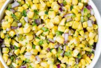 Chipotle-Style Roasted Corn Salsa
