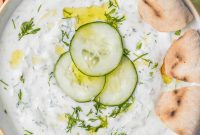 Traditional Greek Tzatziki Dip