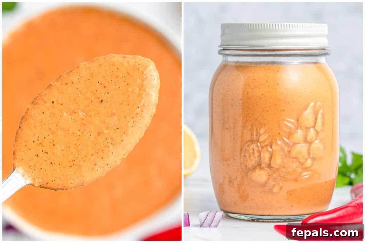 Spicy Homemade Peri Peri Sauce 5 The peri peri sauce has been blended to a smooth consistency in a blender.