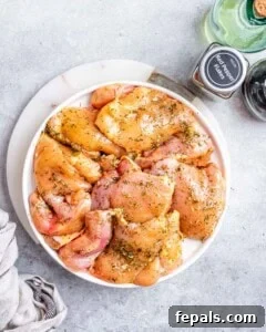 Chicken seasoning process
