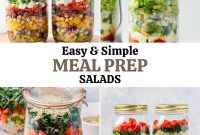 7+ Vibrant Meal Prep Salads