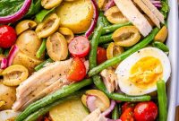 Classic Niçoise Salad with Zesty Caper Vinaigrette