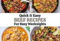 15-Minute Beef Dinners for Busy Weeknights