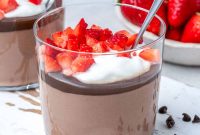 Decadent High Protein Chocolate Pudding