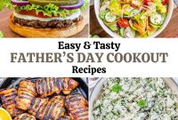 21+ Father’s Day Cookout Recipes to Impress Dad