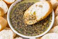Restaurant-Style Olive Oil Dip with Garlic and Herbs