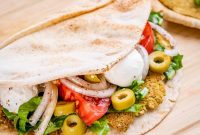 Viral Crispy Smash Falafel Pita Recipe