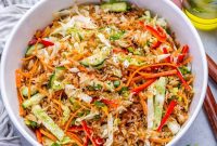 Crispy Leftover Rice Salad Recipe