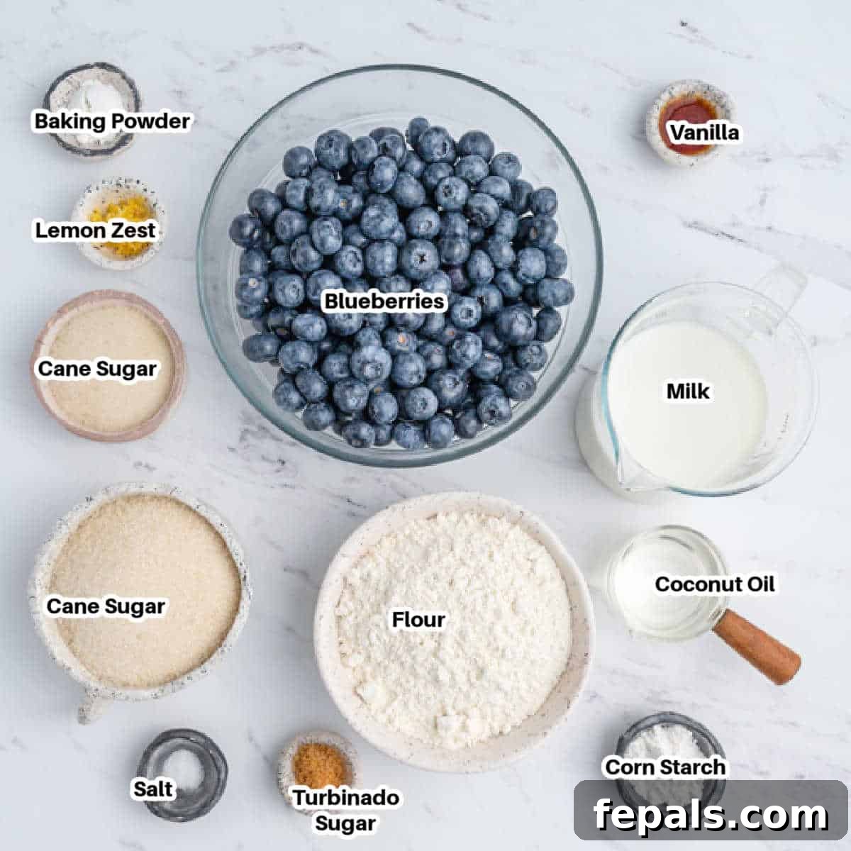 Classic Blueberry Cobbler Recipe 3 Ingredients for blueberry cobbler.