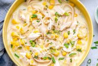 Creamy Rotisserie Chicken and Corn Soup