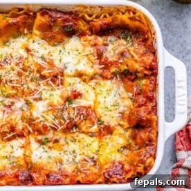 Vegetarian Pasta Recipes for Flavorful Weeknight Dinners 9 a white dish with lasagna topped with melted cheese.
