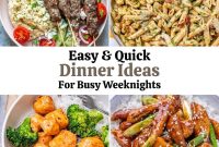20 Quick Weeknight Dinners for Busy Schedules